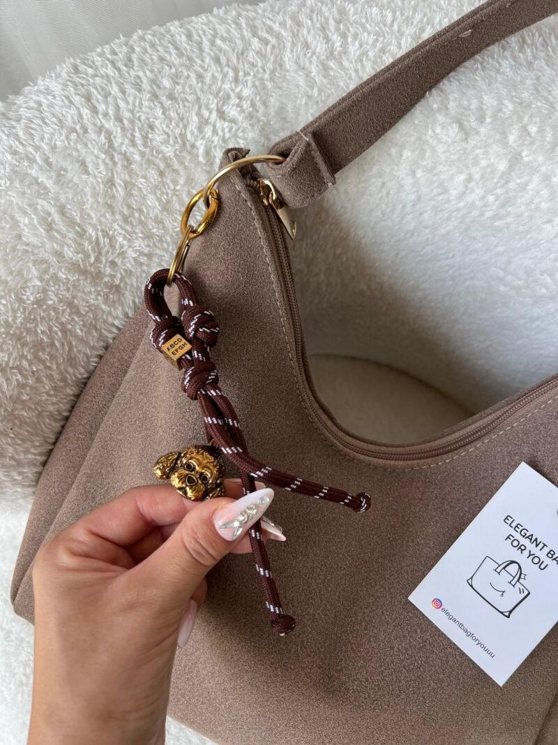 Willow Beige Bag + Charm