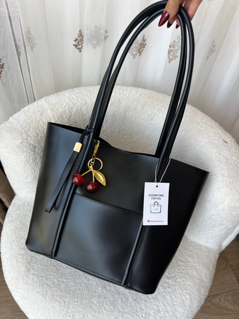 Marline Bag + Purse Black
