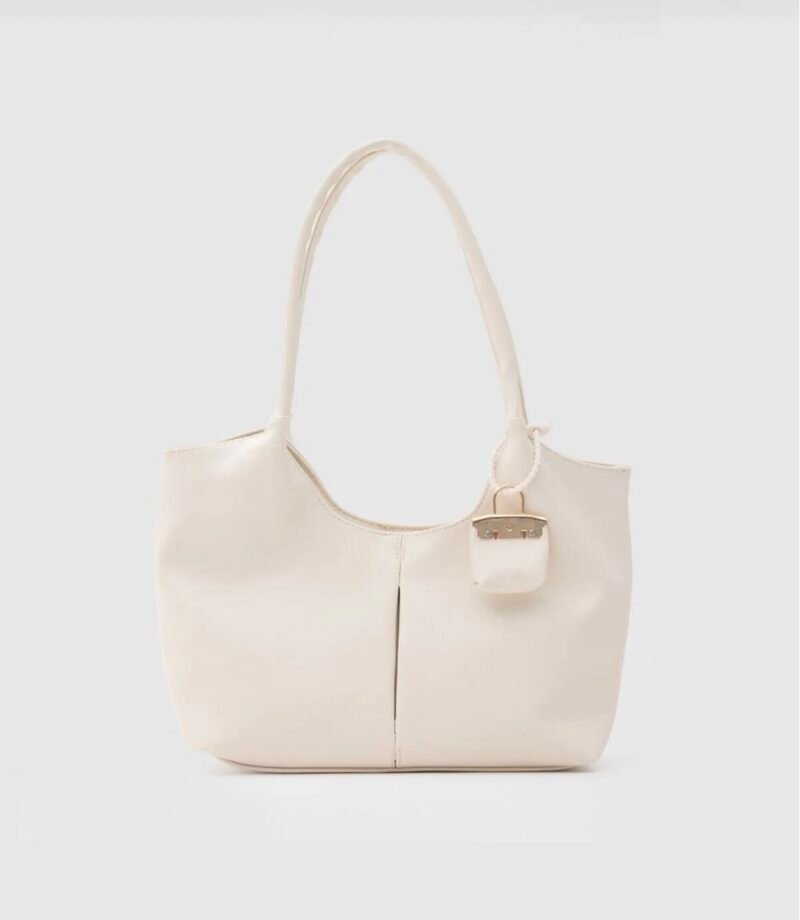 Vera Creamy Bag + Charm