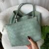 Loom Mint Green Bag + Charm + Purse