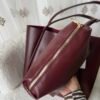 Amber Burgundy Bag + Purse