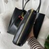 Amber Black Bag + Purse