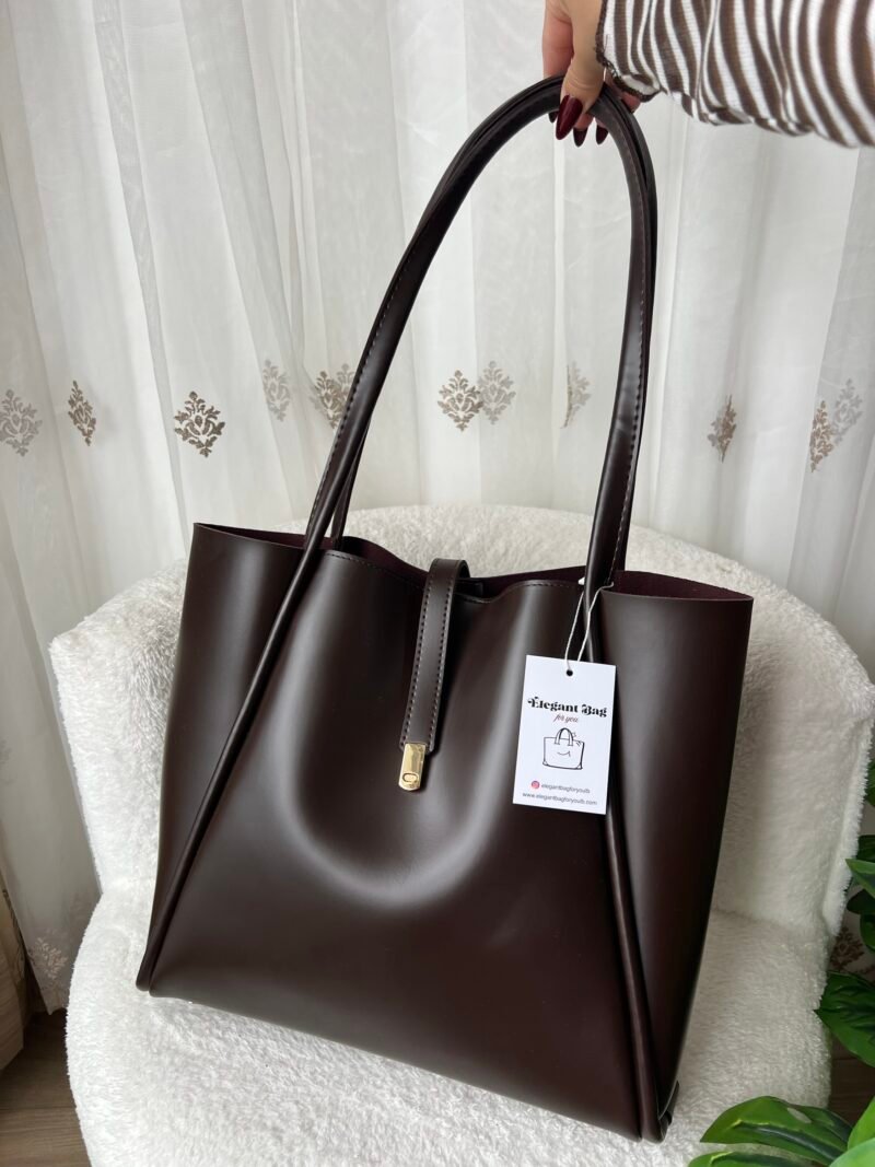 Amber Brown Bag + Purse