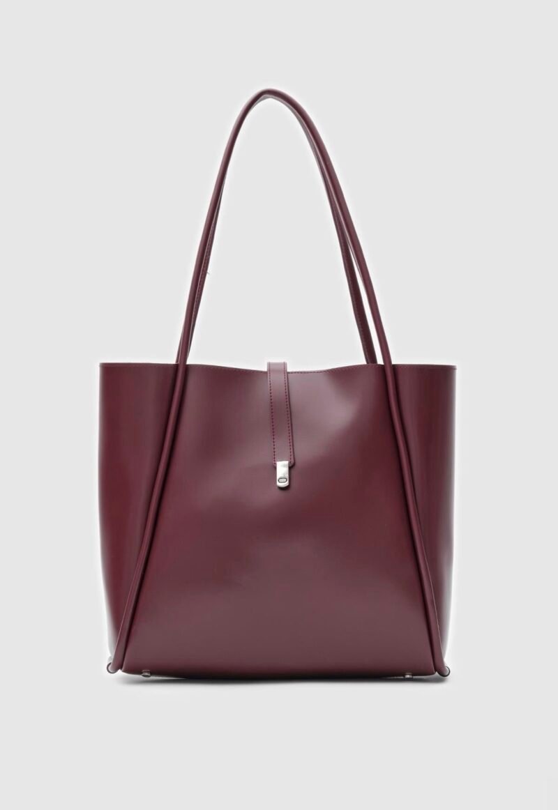 Amber Burgundy Bag + Purse