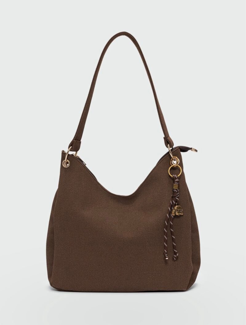 Willow Brown Bag + Charm