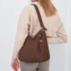 Willow Brown Bag + Charm