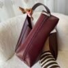 Sandy Burgundy Bag + Purse + Foulard