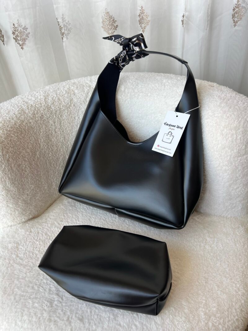 img_3640 Sandy Black Bag + Purse + Foulard