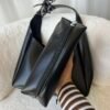 Sandy Black Bag + Purse + Foulard