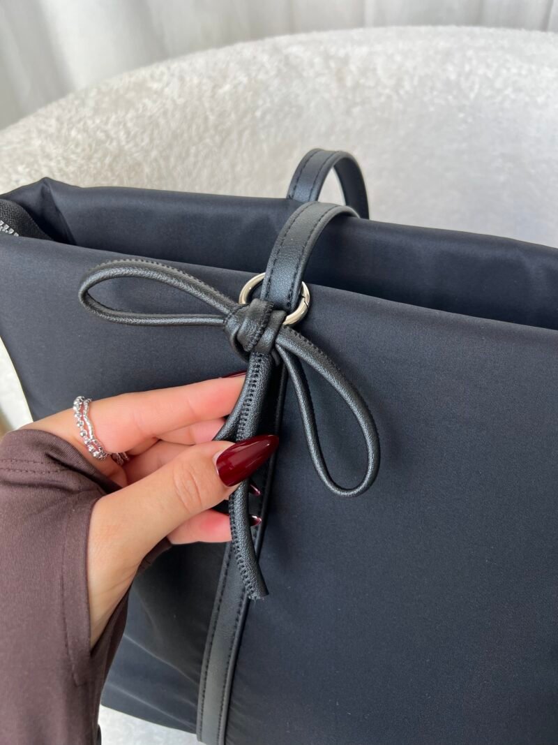 Nola Black Bag + Charm