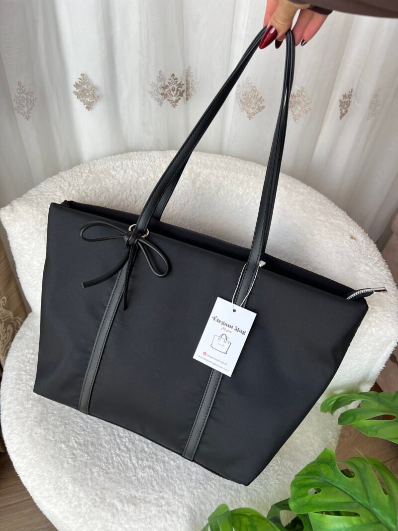 Nola Black Bag + Charm