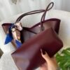 img_3913 Amora Burgundy Bag + Purse + Foulard