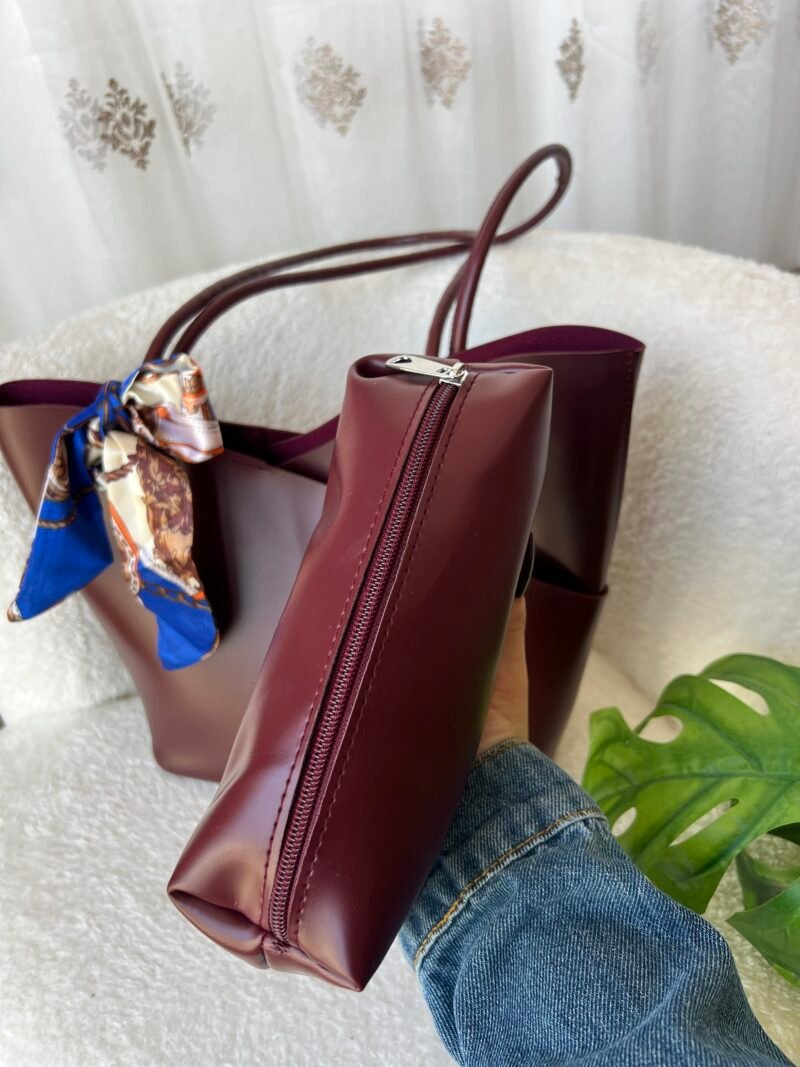 img_3914 Amora Burgundy Bag + Purse + Foulard