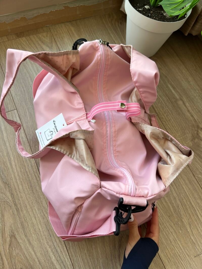 Clover Baby Pink Gym Bag