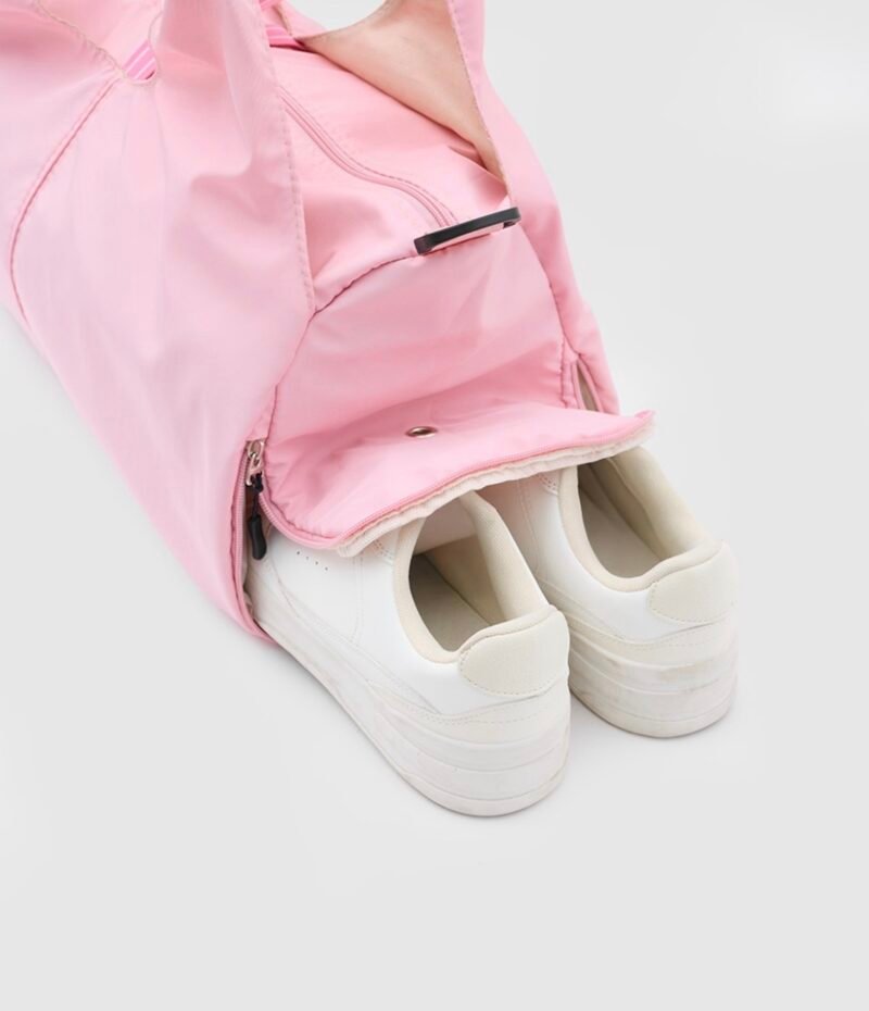 Clover Baby Pink Gym Bag