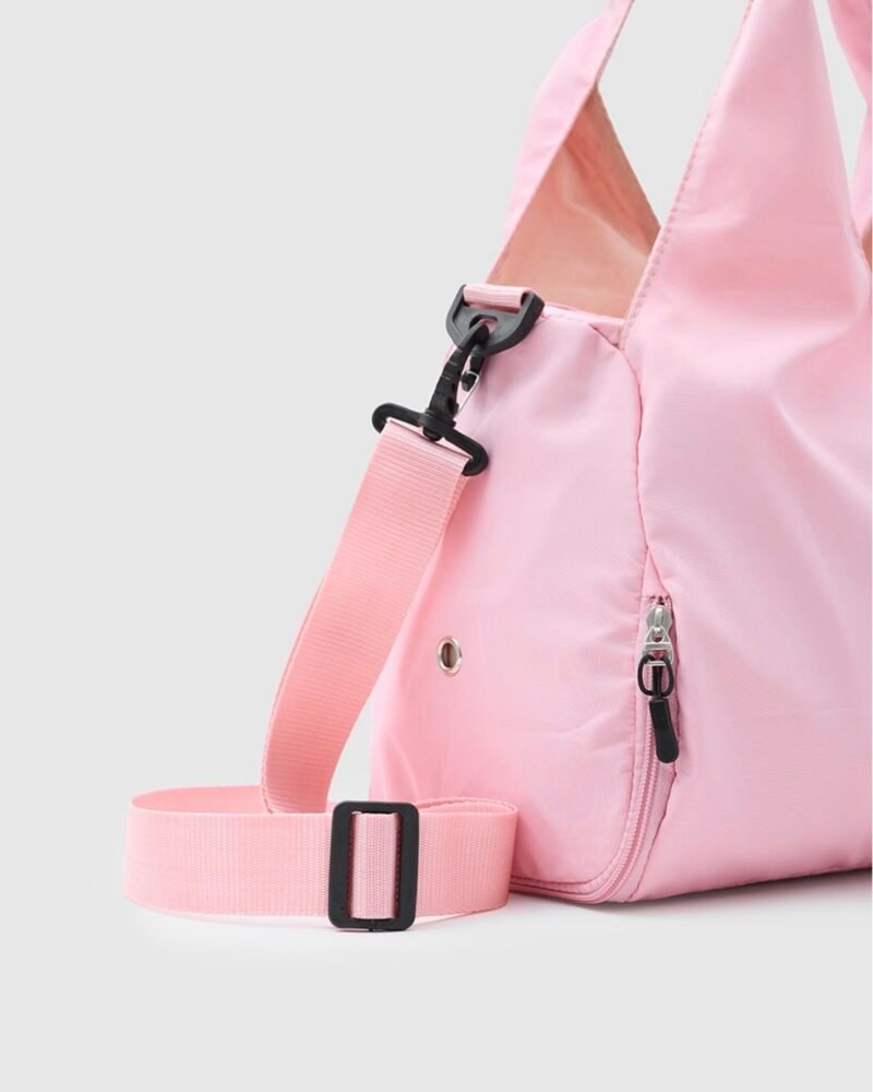Clover Baby Pink Gym Bag