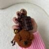 Chocolate Bear Charm