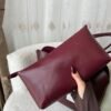 Elara Burgundy Bag + Purse