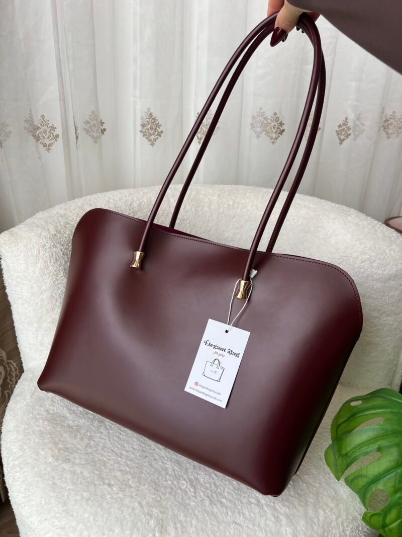 Elara Burgundy Bag + Purse