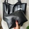 Pera Black Bag + Purse