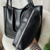 Pera Black Bag + Purse