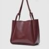 screenshot-503 Pera Burgundy Bag + Purse