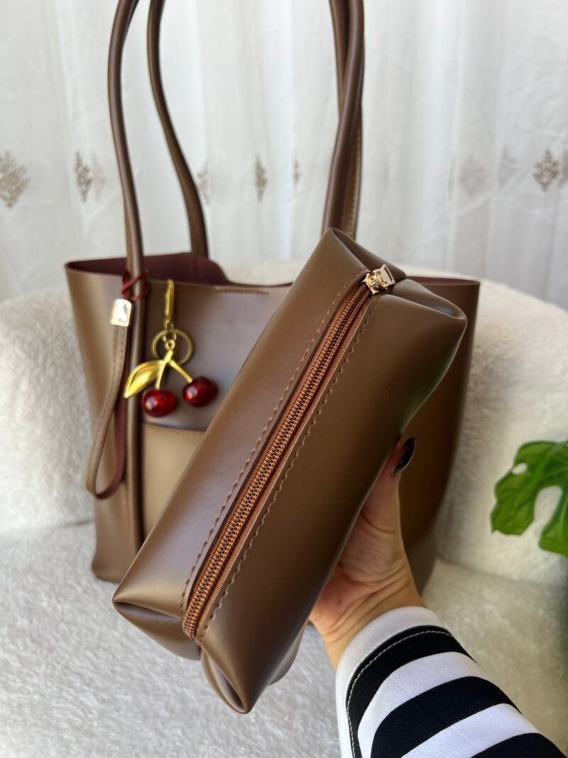 Marline Dark Hazelnut Bag + Purse