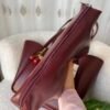Petre Burgundy Bag + Purse