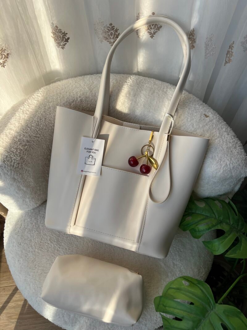 Marline Creamy Bag + Purse